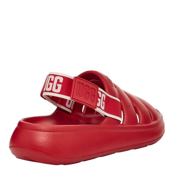 UGG Womens Sport Yeah Slides Samba Red Size 7 - Picture 3 of 7